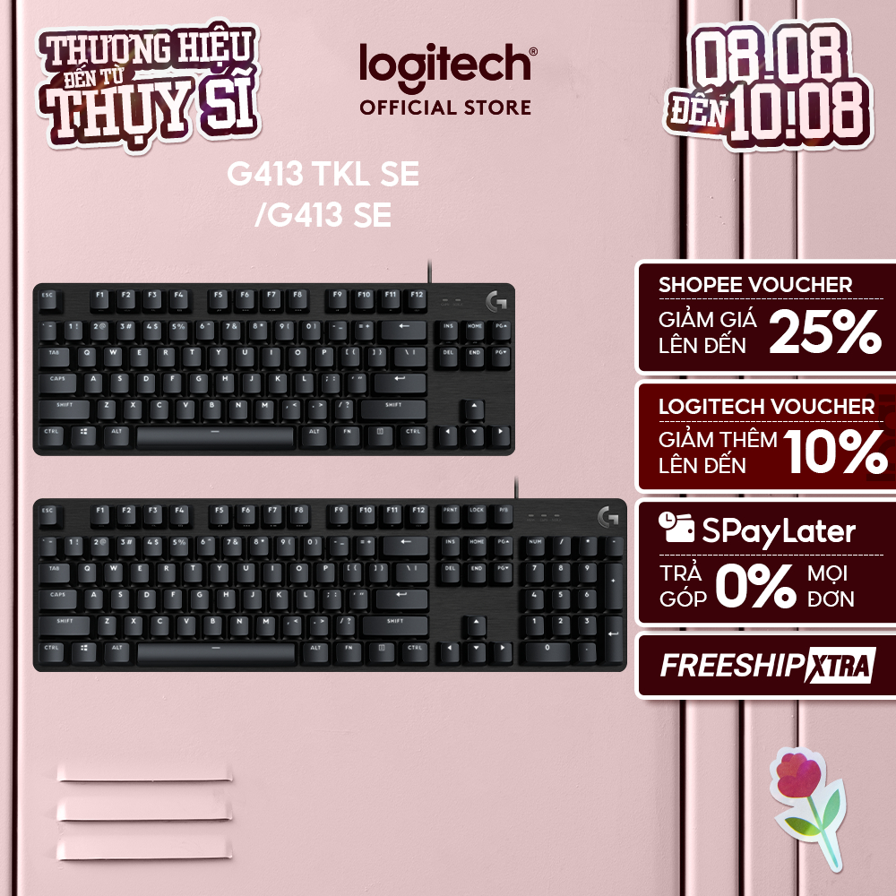 Bàn phím cơ Logitech G413 SE