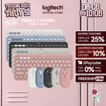 Pebble 2 Combo, Bàn phím Bluetooth Logitech K380s và chuột Logitech M350s - Yên tĩnh,  Easy-Switch — ảnh 1