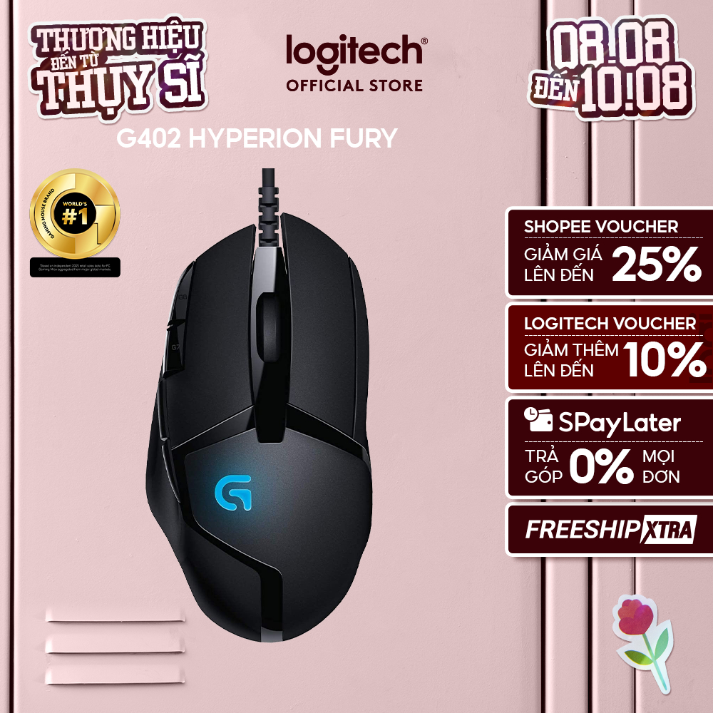 Chuột Logitech G402 Hyperion Fury