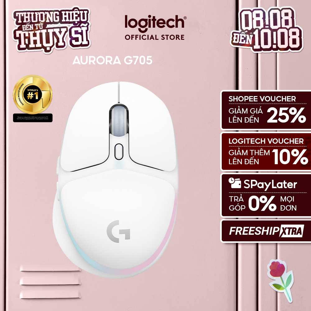 Chuột gaming Logitech G705 Aurora