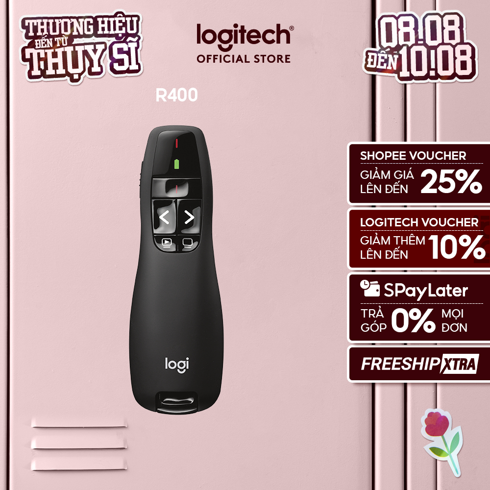 Bút trình chiếu Logitech R400