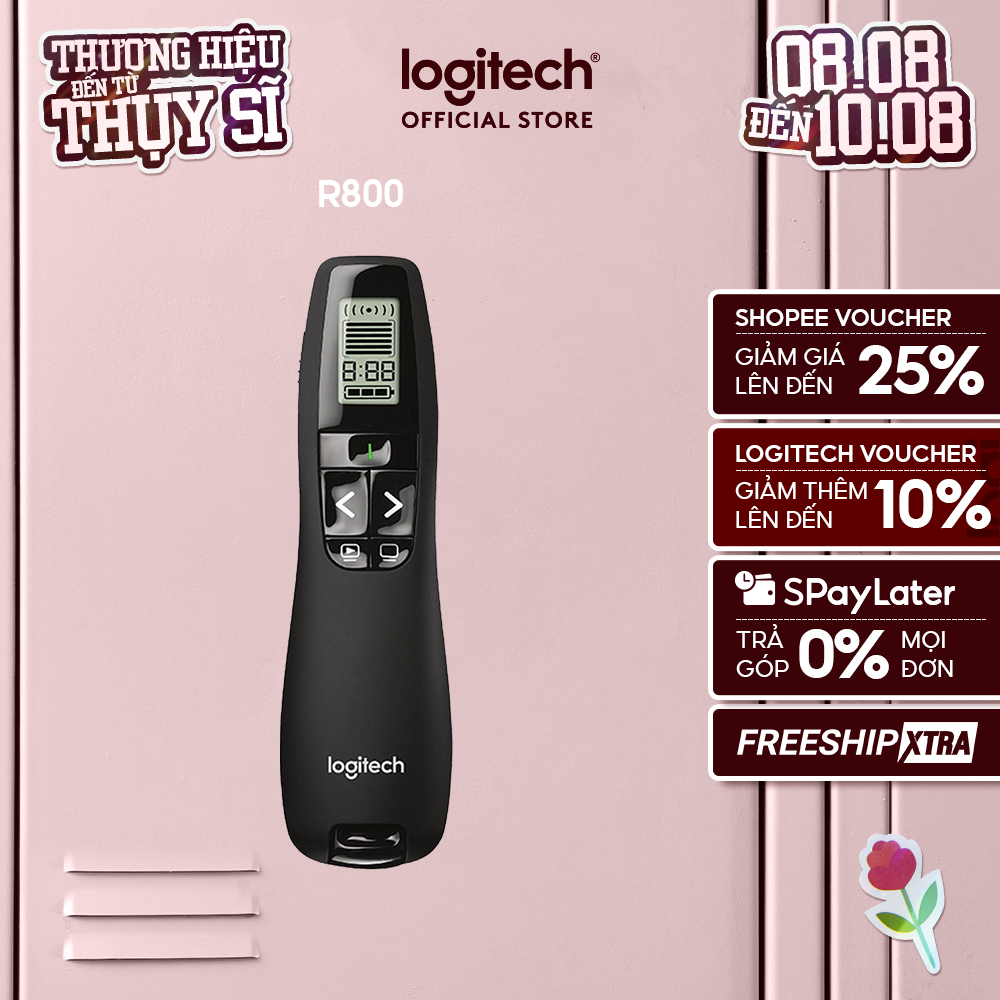 Bút trình chiếu Logitech R800