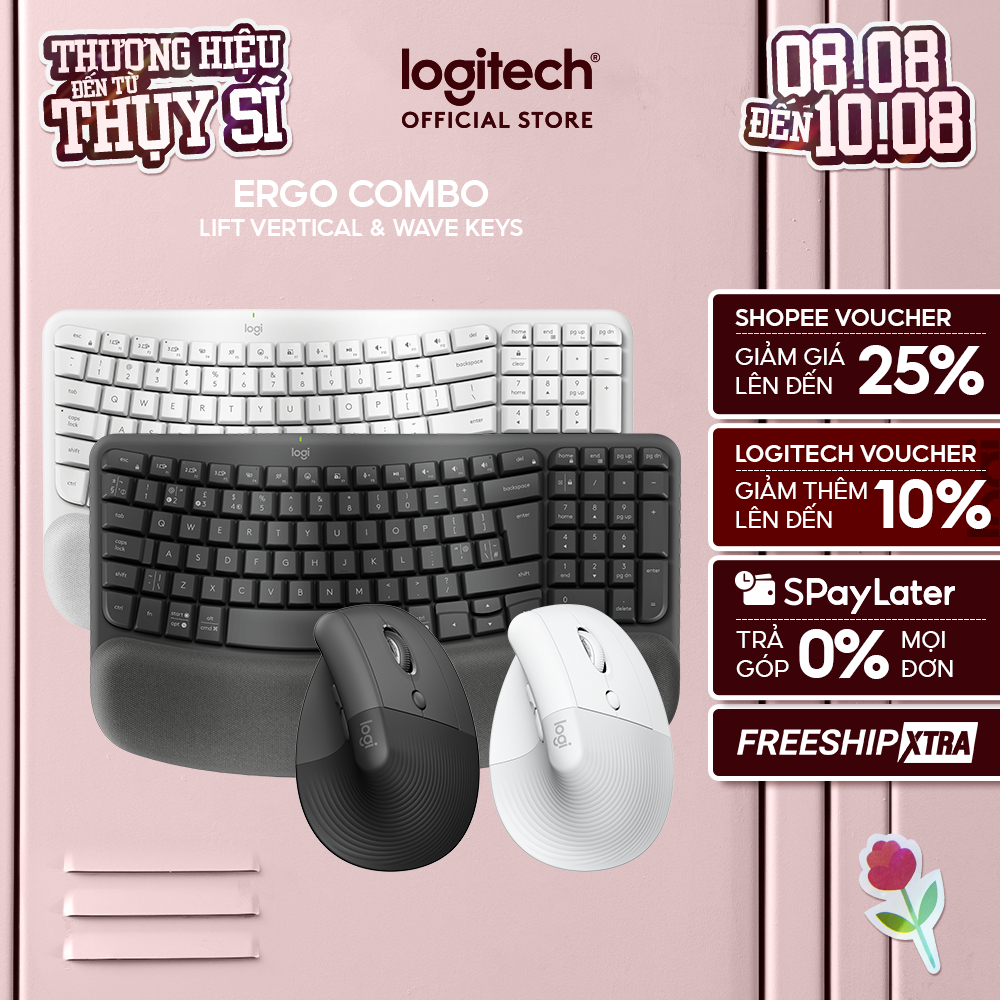 Combo bàn phím và chuột Logitech