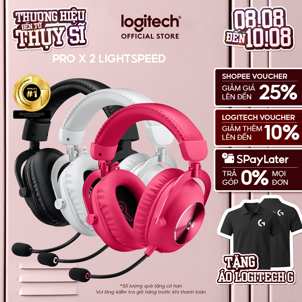 Tai nghe gaming Logitech G Pro X 2 LIGHTSPEED