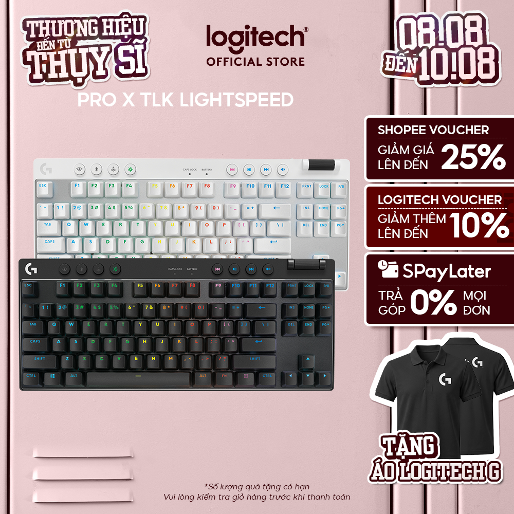 Bàn phím Logitech G PRO X TKL Lightspeed
