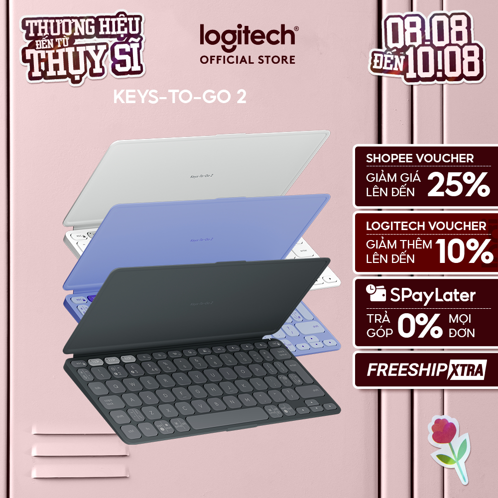 Bàn phím Logitech Keys To Go 2