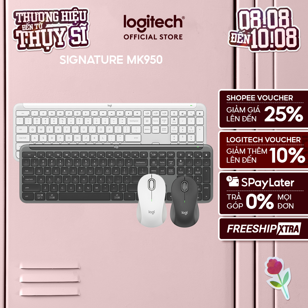Combo bàn phím và chuột Logitech MK950