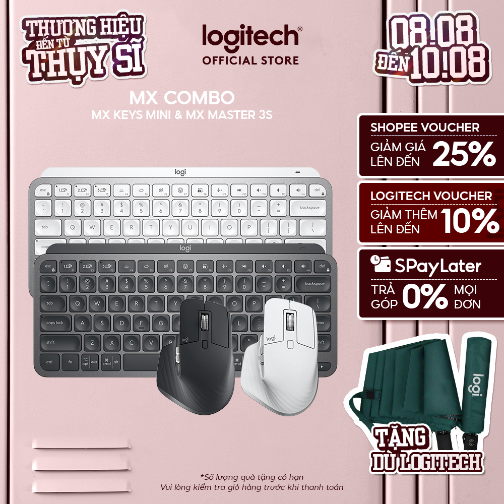 Combo bàn phím và chuột Logitech