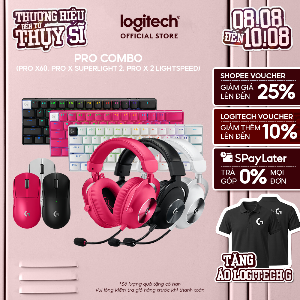 Combo Logitech G PRO Gaming