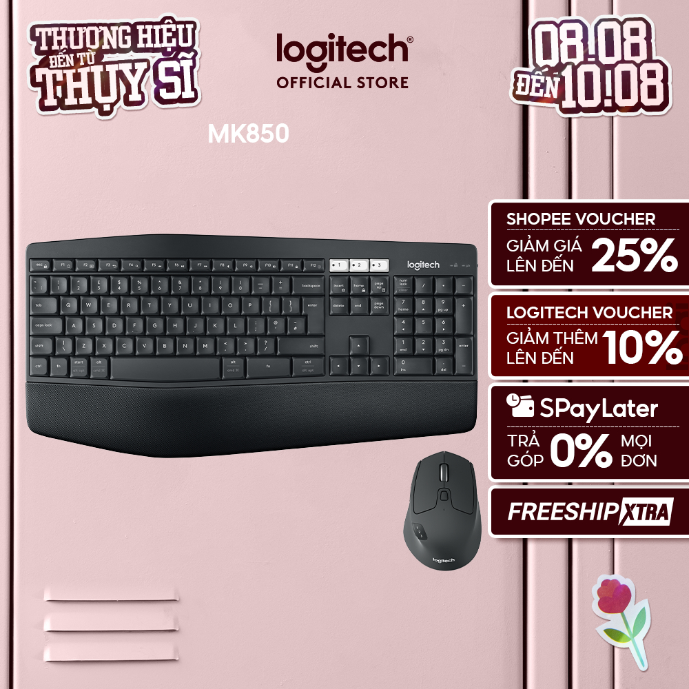 Bộ bàn phím và chuột Logitech MK850