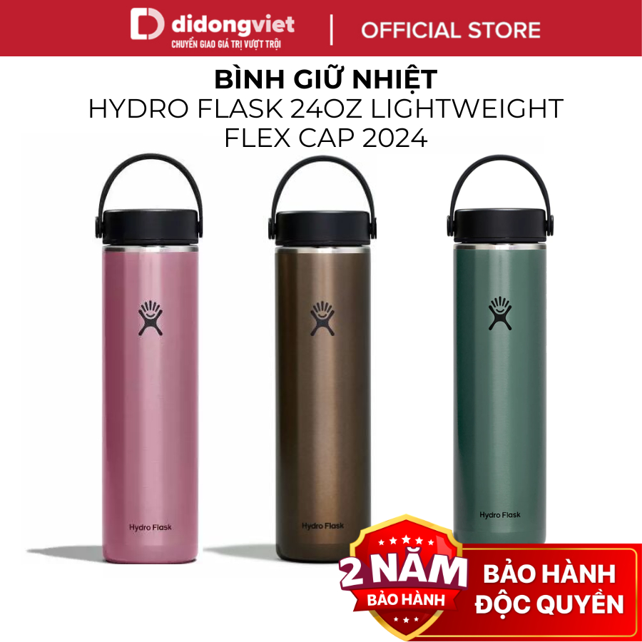 Bình giữ nhiệt Hydro Flask Lightweight Flex Cap 24oz