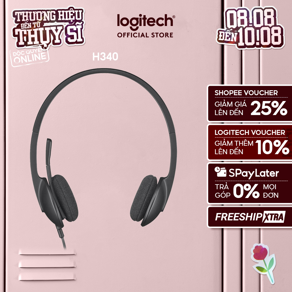 Tai nghe Logitech H340