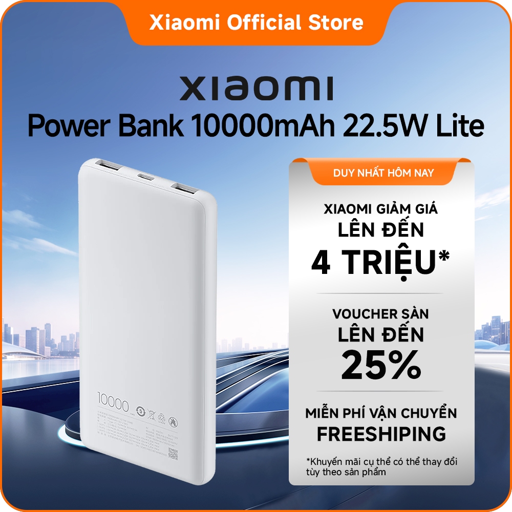 Sạc dự phòng Xiaomi Power Bank 10000mAh