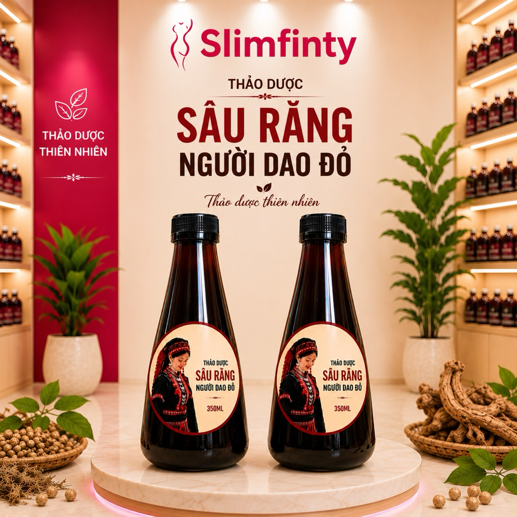 Sâu răng của người dân tộc dao đỏ Sapa chính hãng(350ml), nước súc miệng chống Sâu răng viêm lợi, viêm chân răng