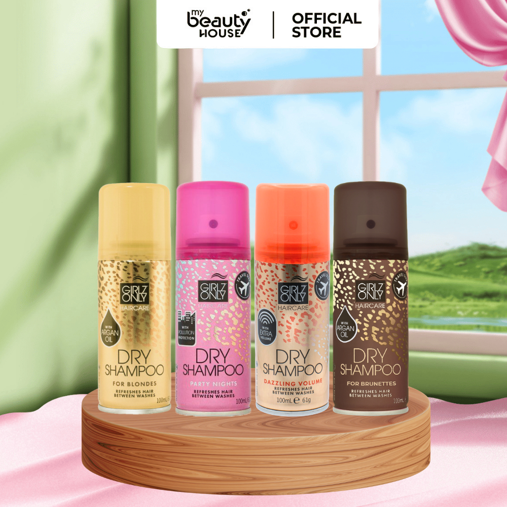 Dầu Gội Khô Girlz Only Dry Shampoo Party Nights Travel Size 100ml