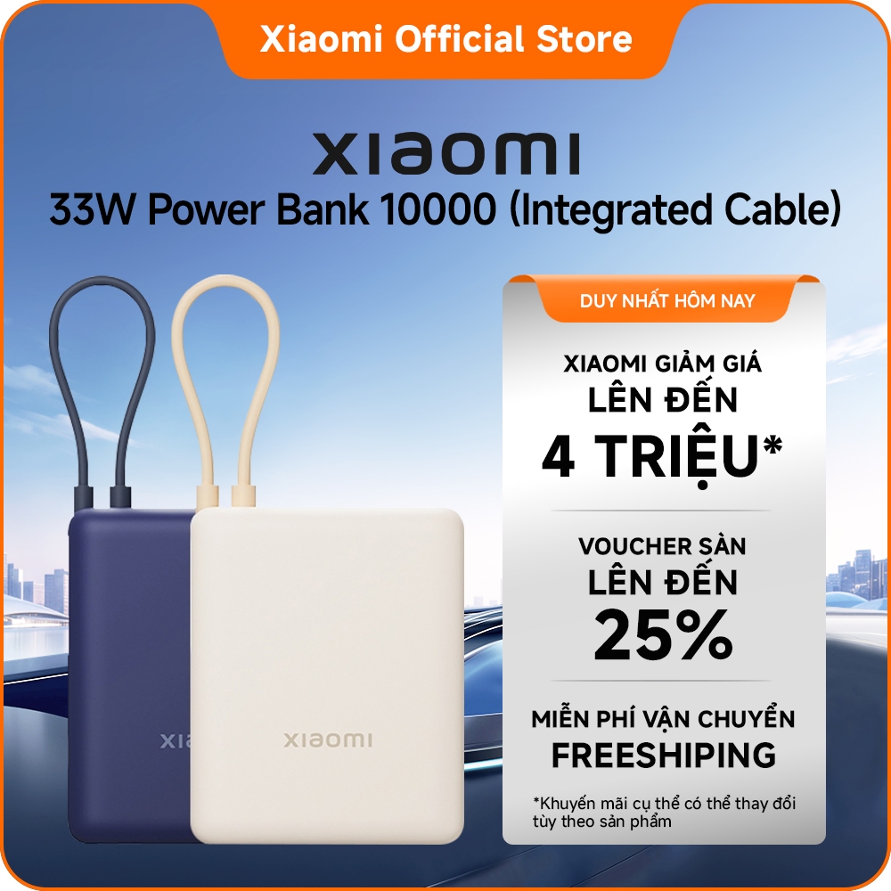 Xiaomi 33W Power Bank 10000mAh