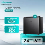 Tủ lạnh Mini Hisense  45 lít HR05DB - Tiết kiệm | Làm lạnh nhanh | Ngăn đông riêng - Hàng Chính Hãng - Bảo Hành 2 Năm — ảnh 1