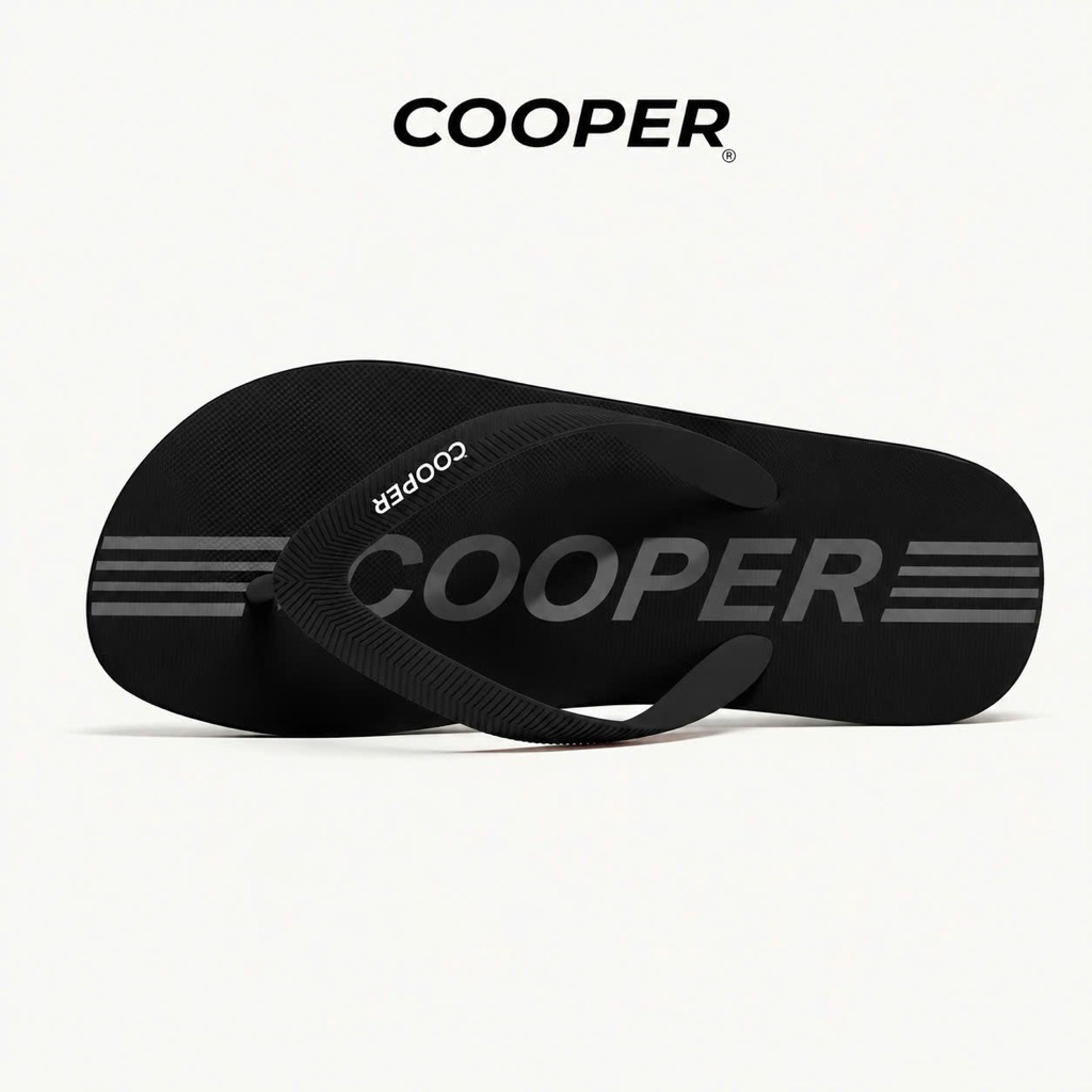 NEW Cooper Signature,Dép Xỏ Ngón Đế EVA Đầm Chắc,Quai Cao Su,Chống Trượt,Thiết Kế Tối Giản Cao Cấp