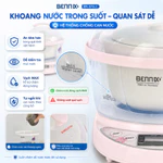 Nồi Chưng Yến BENNIX BN-07SLC Nồi Nấu Chậm Mini 0,7L Công Suất 100W Men Sứ Cao Cấp Bảo Hành 24 Tháng — ảnh 5
