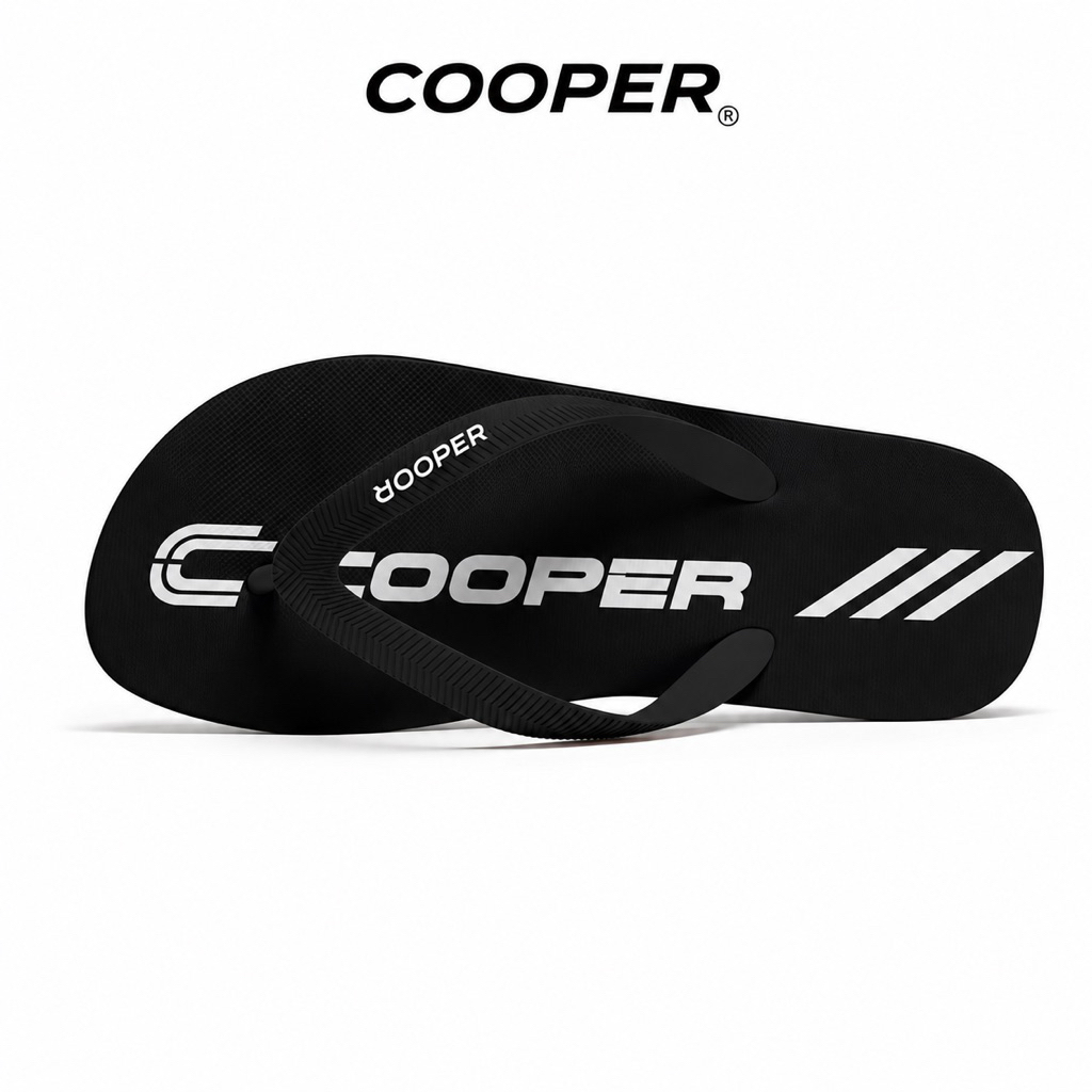 NEW Cooper Noir Stroke,Dép Xỏ Ngón,Dép Kẹp Nam Nữ Đế EVA Chống Trượt,Quai Cao Su Mềm,Thiết Kế Độc Đáo Cao Cấp