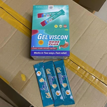 Gel dạ dày thảo dược Gel Viscon Kore plus Hỗ trợ giảm đau dạ dày, trào ngược dạ dày, Loét dạ dày