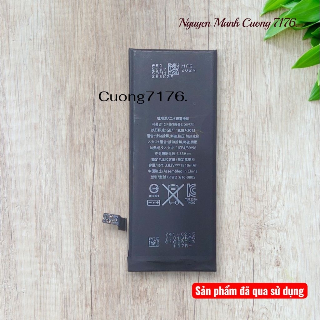 Pin Tiêu Chuẩn (1810mAh) Đã Qua Sử Dụng Còn 100% Dành Cho 6G Hãng Vmas | BigBuy360 - bigbuy360.vn