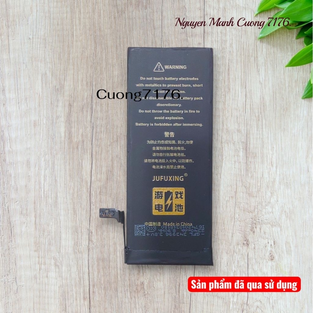 Pin Dung Lượng Cao (2370mAh) Đã Qua Sử Dụng Còn 100% Dành Cho 6G Hãng JUFUXING | BigBuy360 - bigbuy360.vn