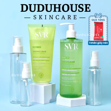 [HÀNG CÔNG TY] Sữa rửa mặt dầu mụn SVR xanh lá Gel Moussant Sebiaclear SVR, Gel SVR HỒNG Lavant