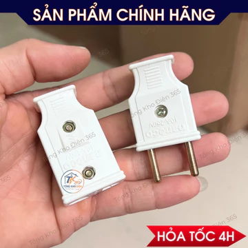 Phích Cắm Điện Nanoco 10A 250V NP10250D NS10250A Phích Cắm Âm, Phích Cắm Dương Chính Hãng