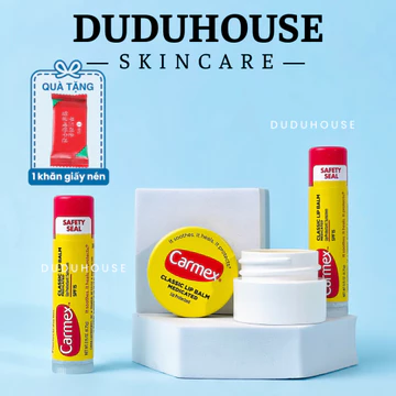 [HÀNG CÔNG TY] Son Dưỡng Môi Carmex Camex Lip Balm các dòng Thỏi Tuýp Hũ Duduhouse