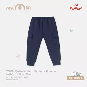 (NÊN TĂNG SIZE) Quần dài Mềm Mịn by La Pomme túi hộp cá tính - Sợi Warm Cotton thoáng khí - Bé trai/gái - 9M - 5Y