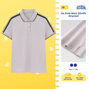 [BST Cooler & Closer] Áo Polo Nữ Yody Phối Dây Dệt Năng Động WCPO26A028