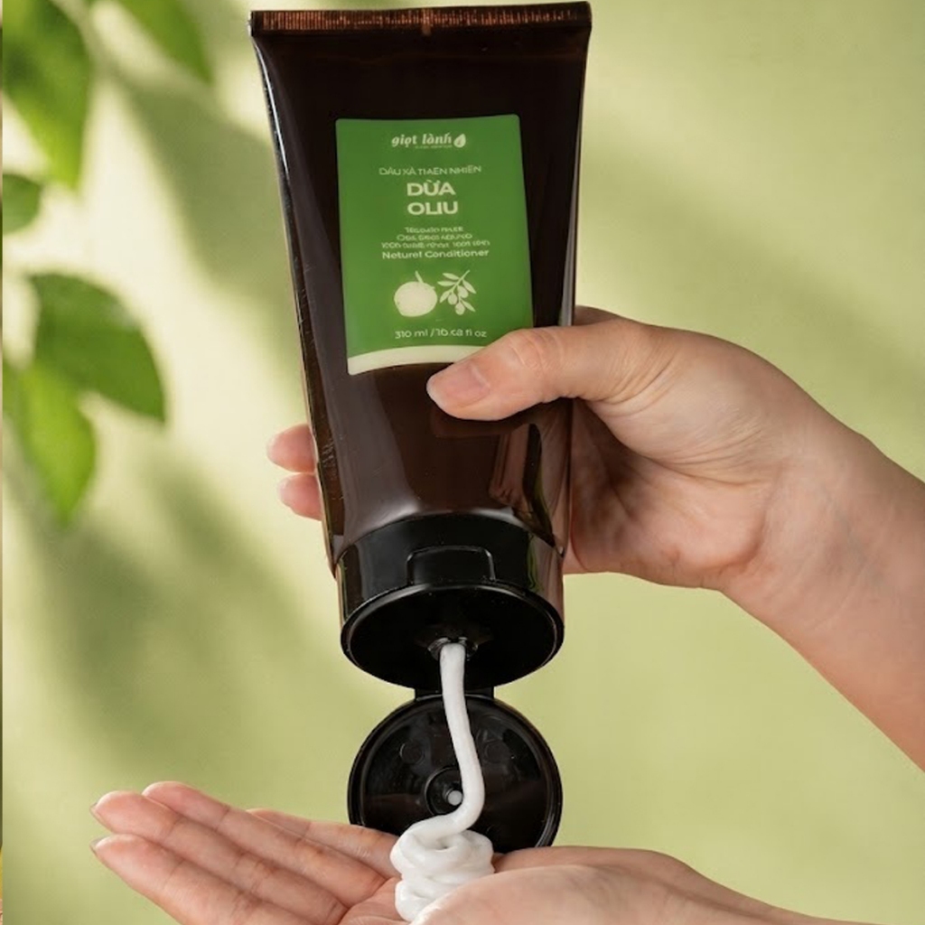 Bộ gội xả thảo dược hỗ trợ kích mọc tóc thuần chay Giọt Lành | BigBuy360 - bigbuy360.vn