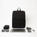 Balo nam nữ đi học đi làm BAMA Solid Backpack chống nước nhiều ngăn đựng laptop 13 14 15.6 inch — ảnh 5