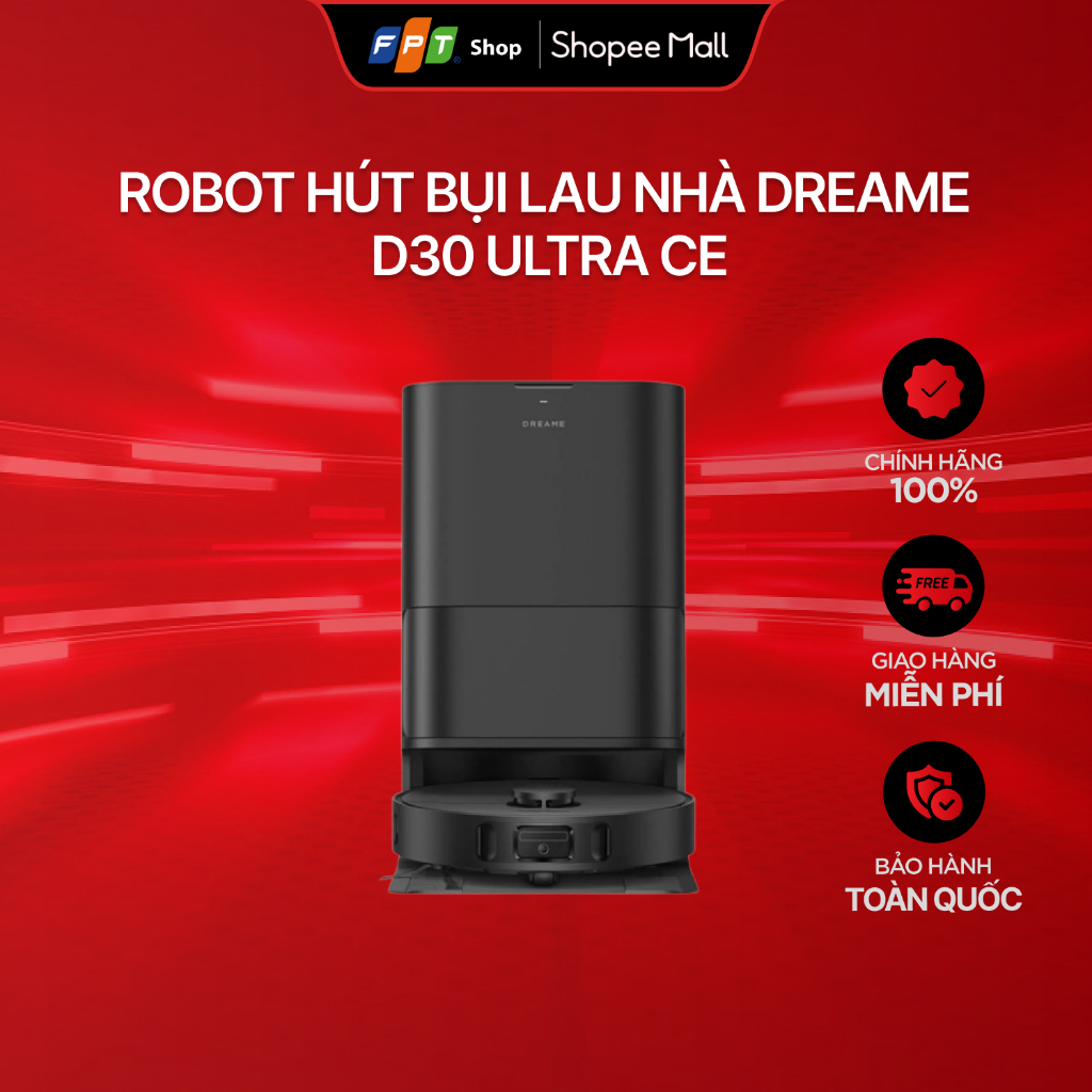 Robot hút bụi lau nhà Dreame D30 Ultra CE