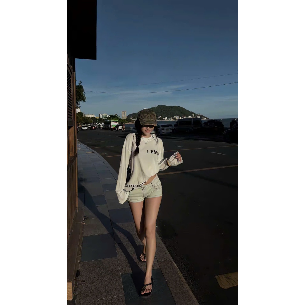 COUTOUR FIT TSHIRT - Áo thun body nam nữ vải mỏng nhẹ co giãn Whose Studio BB.GIRL | BigBuy360 - bigbuy360.vn