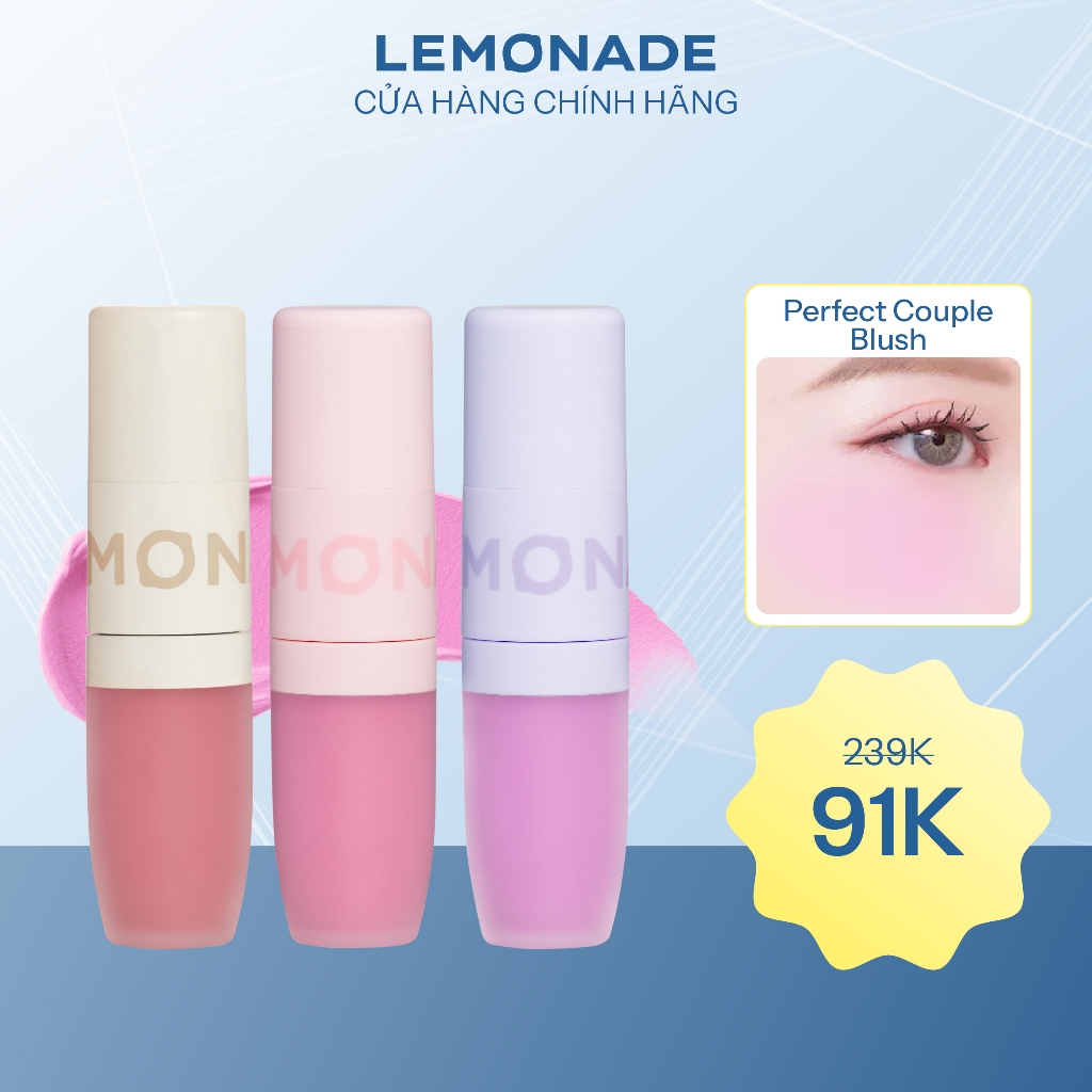 Kem Má Lemonade Perfect Couple Blush 8.5g .#5 Years - 18