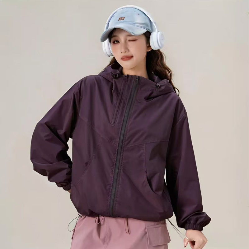 Áo Gió Nữ 2 Lớp Cao Cấp Chất Dù Nhăn Chống Gió Chống Nước Thiết Kế Bo Chun Tiện Lợi Phù Hợp Hoạt Động Ngoài Trời | BigBuy360 - bigbuy360.vn