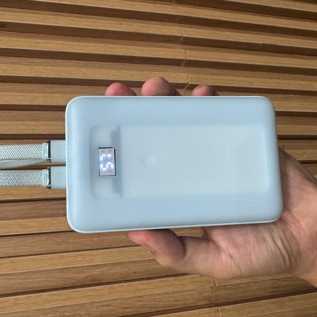 Pin dự phòng Anker zolo A1681 20.000mAh sạc nhanh 45w kèm 2 cáp Type-C chưa in logo, ko hộp | BigBuy360 - bigbuy360.vn