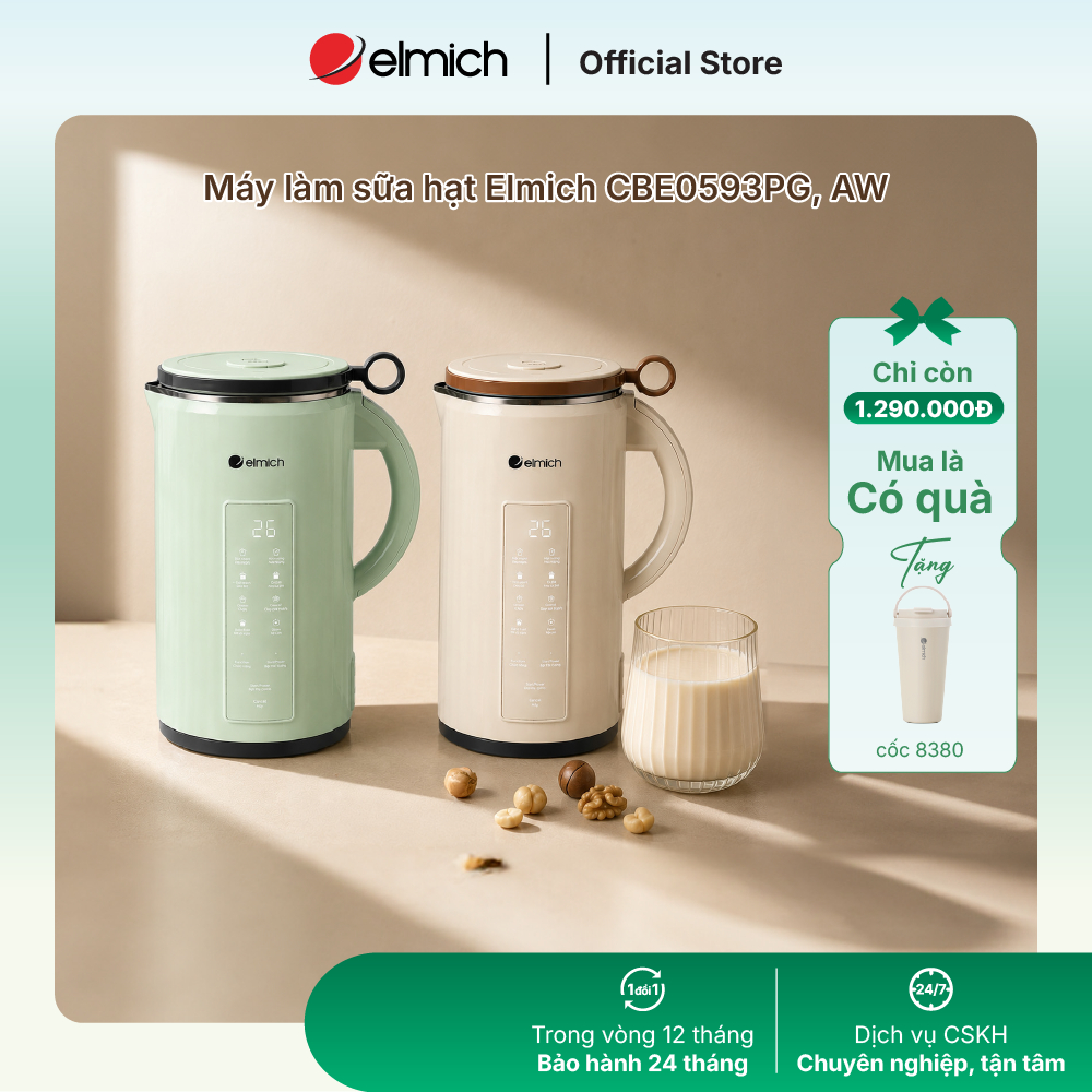 Máy làm sữa hạt Elmich 1L CBE0593