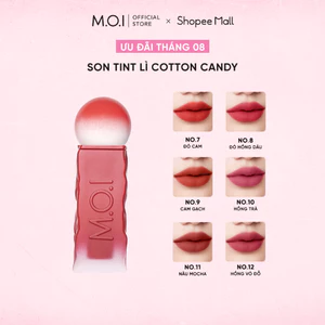 Son tint MOI Cotton Candy - Son Kẹo Nhẹ Như Bông - Matte Lasting Lip Tint 4g