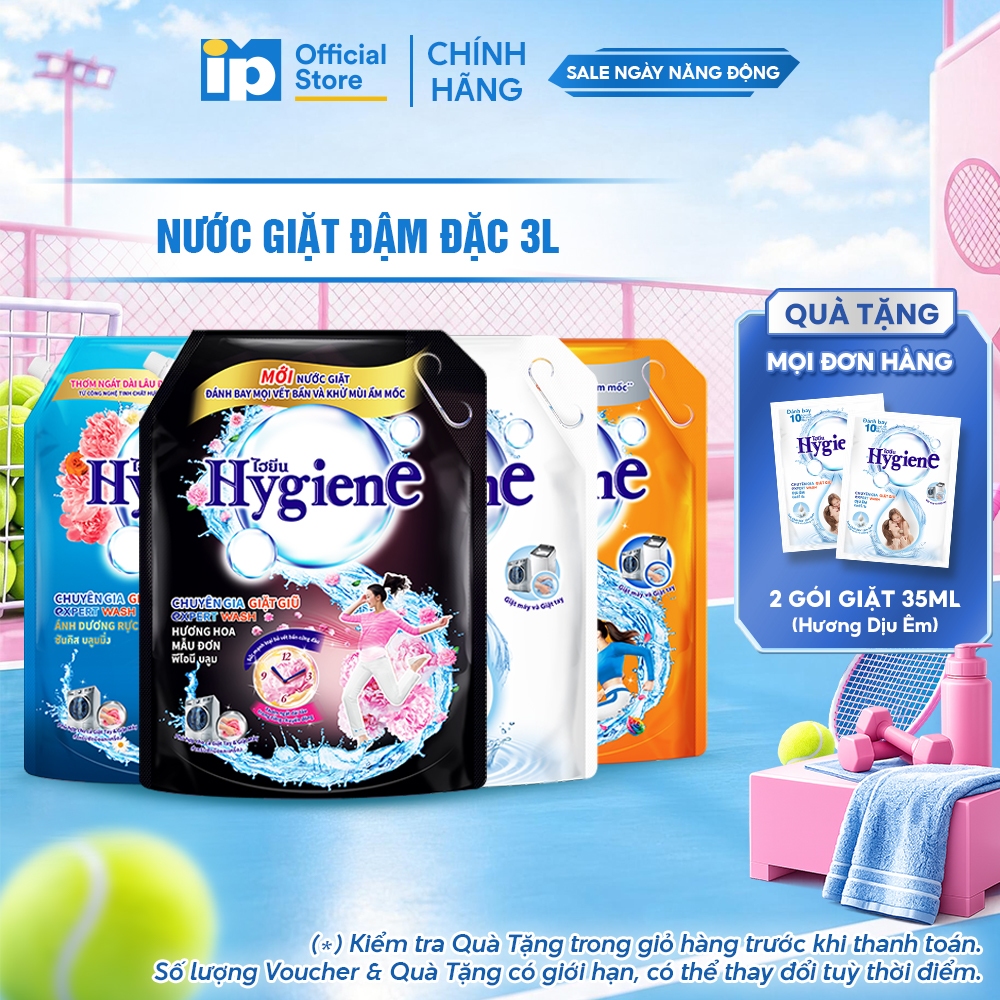 [NEW] Nước Giặt Đậm Đặc Hygiene 3L