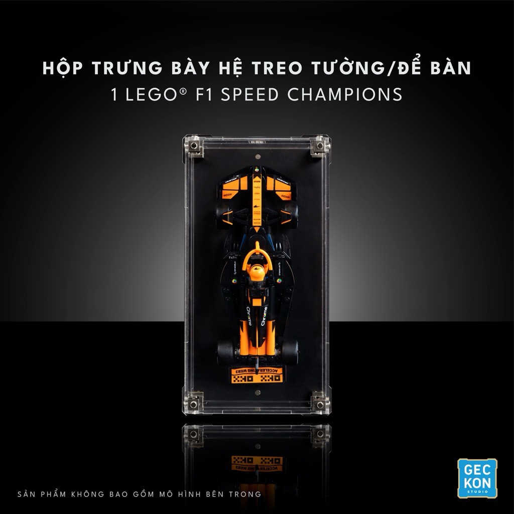 Hộp trưng bày LEGO dành cho F1 Speed Champions - 1 Slots | Hệ treo ...