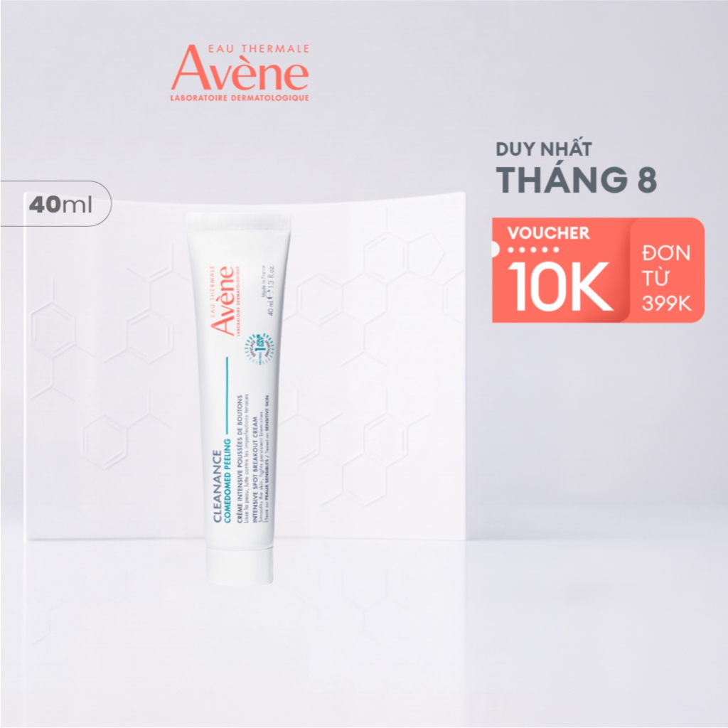 Kem dưỡng làm mờ vết thâm mụn Eau Thermale Avene Cleanance Comedomed Peeling 40ml