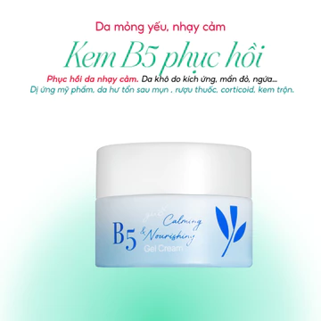 Kem Phục Hồi B5 Làm Dịu Da Nhạy Cảm, Phục Hồi Da Kích Ứng, Da Sau Mụn Hoặc Treatment - Nourishing Skin Gel 30gr