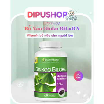 Bổ não Ginkgo Biloba 120mg 340 viên hàng air chuẩn mỹ