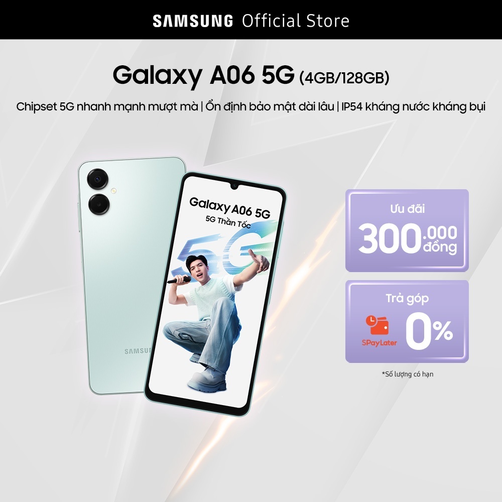 Điện Thoại Samsung Galaxy A06 5G 4GB/128GB