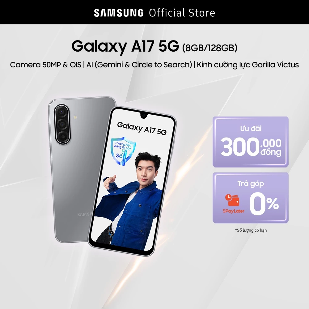 Samsung Galaxy A17 5G mặt trước