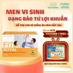 Combo Men Vi Sinh FIT KID ROYAL Bổ Sung Bào Tử Lợi Khuẩn Cho Trẻ Biếng Ăn, Tiêu Hóa Kém (Hộp 20 Ống) — ảnh 1