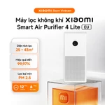 Xiaomi Máy lọc không khí thông minh Smart Air Purifier 4 Lite EU | 99,97% bụi mịn | 5 - 43m² - BH 1 năm chính hãng — ảnh 1